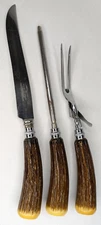 Westall Richardson Cutlery 3 Piece Set Stainless Knife Made in Sheffield England