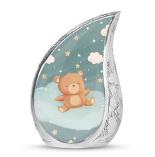 Bear Urn - Tear Drop Urns For Ashes - Cremation Memorial