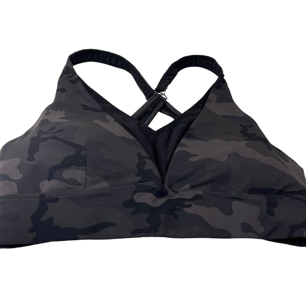 Zyia Sports Bra Camo Bra Sz Small