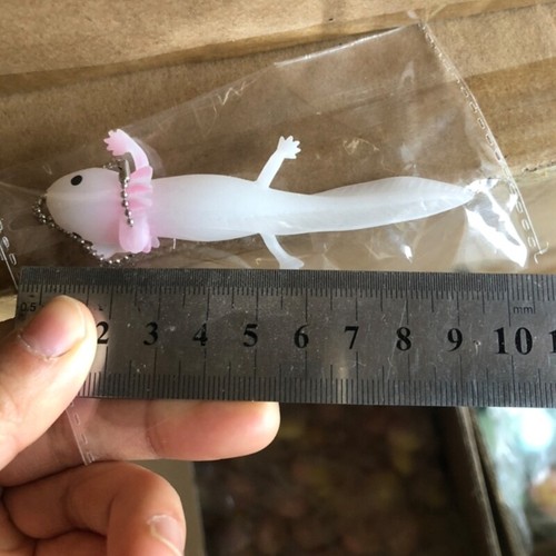 9.5cm Novelty Keychain Antistress Toy Funny Cartoon Soft Lizard Stress Toy - Zdjęcie 7 z 8