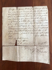 1745 Land Grant NORTH CAROLINA Craven C Neuse...