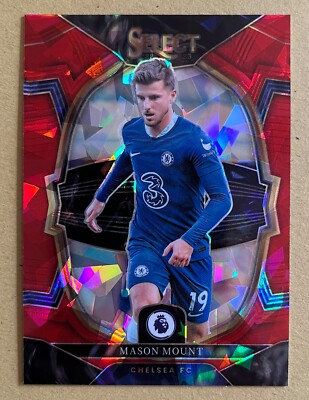 Mason Mount 2022-23 Panini Select Premier League RED ICE TERRACE #26 CHELSEA