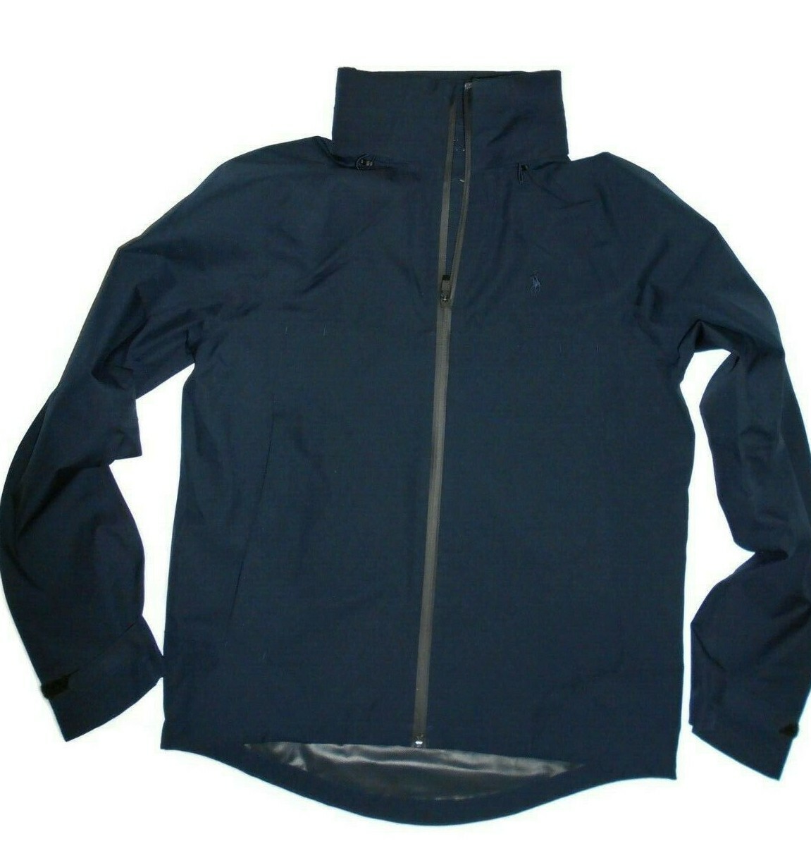POlo Ralph Lauren Giacca Navy Impermeabile da Uomo con Logo Pony Small vendita $165