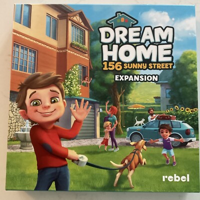 Dream Home: 156 Sunny Street Expansion For The Board Game NEVER USED Ships Fast