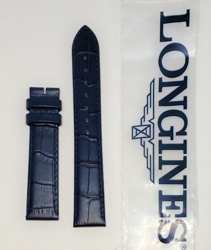 Original Longines 18mm Blue Genuine 