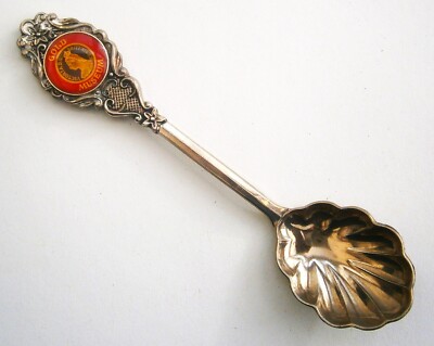 SV943) Vintage Queen Victoria Gold Museum Souvenir Sammler Löffel