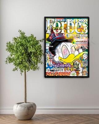 Forbes Hypebeast Billionaire A3 Format Fotodruck Poster