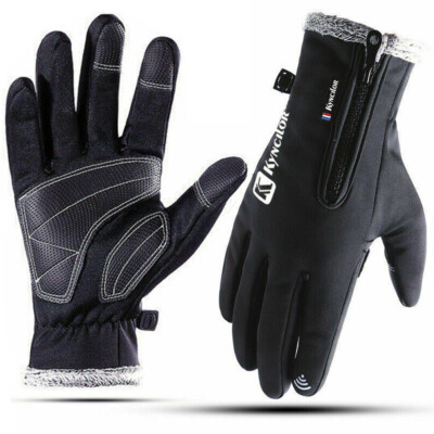 -30  Waterproof Windproof Touch Screen Warm Winter Gloves for Cold Weather Men