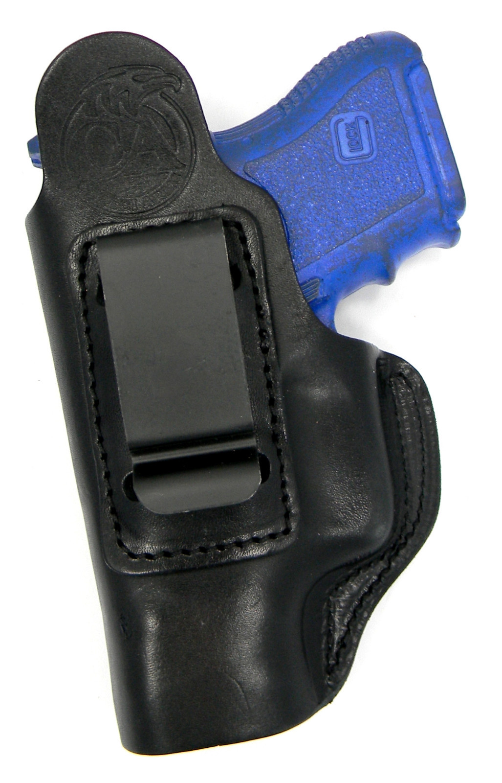 Right Hand Black Leather ClipOn OWB Holster for GLOCK 26 27 28 33 eBay