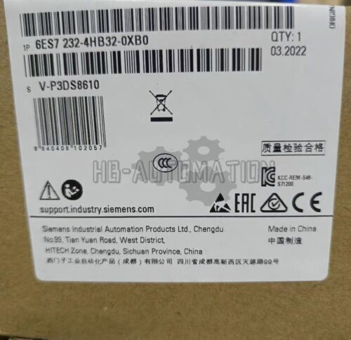 New Siemens 6es7 232-4hb32-0xb0 6es7232-4hb32-0xb0 Analog Output