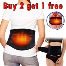 Adjustable Lower Back Brace Lumbar Support Waist Belt For Men Women Pain Relief~