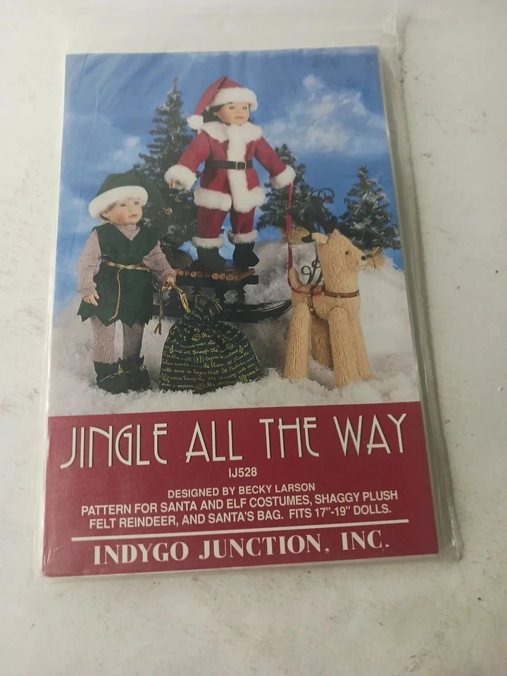 Lot of 7 Indygo Junction Doll 17" 18" 19" Clothes Sewing Patterns - Image 3 of 4