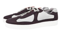 Luxus Prada Americas Cup Sneaker Schuhe 4E3166 Leder Neu 9 43 43,5
