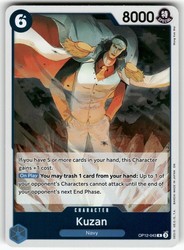Kuzan OP12-043 Legacy of the Master Rare