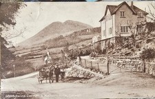 Goodwins Corner & Malvern Hills, Colwall, Herefordshire Postcard 1900s