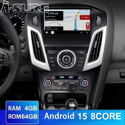 4G+64G Für Ford Focus III MK3 2011-2019 Autoradio Android 15 Carplay GPS NAVI FM