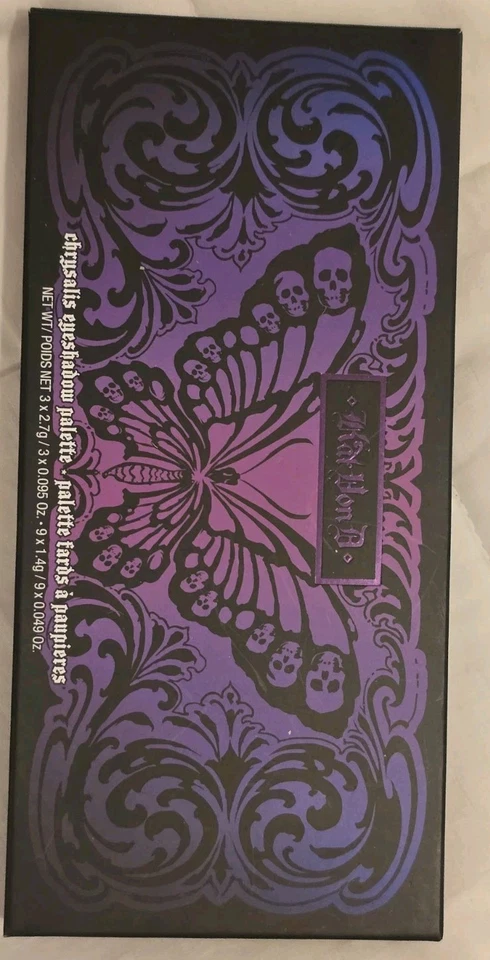 NIB Kat Von D Chrysalis Eyeshadow Palette Limited Edition 12 Gorgeous Shades - Image 4 of 4