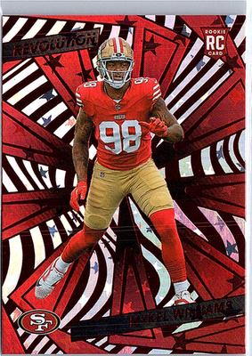 2025 Panini Revolution - Rookies Mykel Williams #231 Red Astro (RC