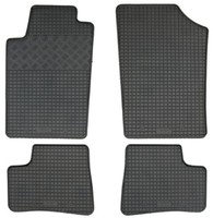 GummifußMatten FüR Peugeot 206 1998-2009 Passform FußMatten Gummimatten 4Tlg