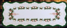 Image of Christmas Choice of Table Runner & Placemat Xmas Festive Decor cover Doilies