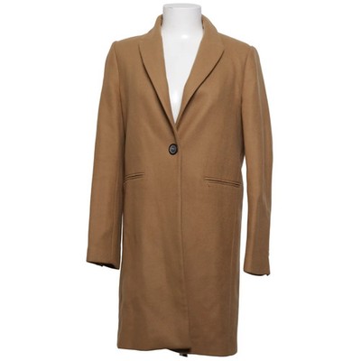 Zara Woman, Mantel, Damen, Größe: M, Beige, Polyamid/Wolle, Fischgräte #FHC