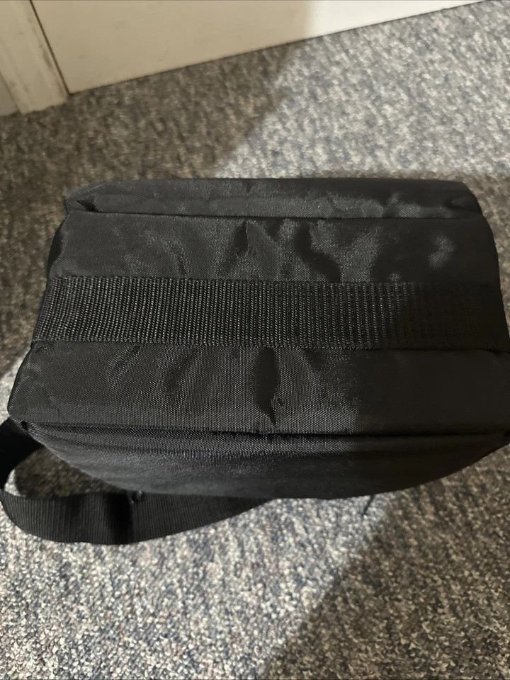 Bolso de hombro vintage para cámara/videocámara Panasonic - negro/azul Foto 2 de 4