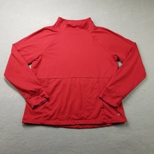 Layer 8 Shirt Size L Red High Neck Base Layer...