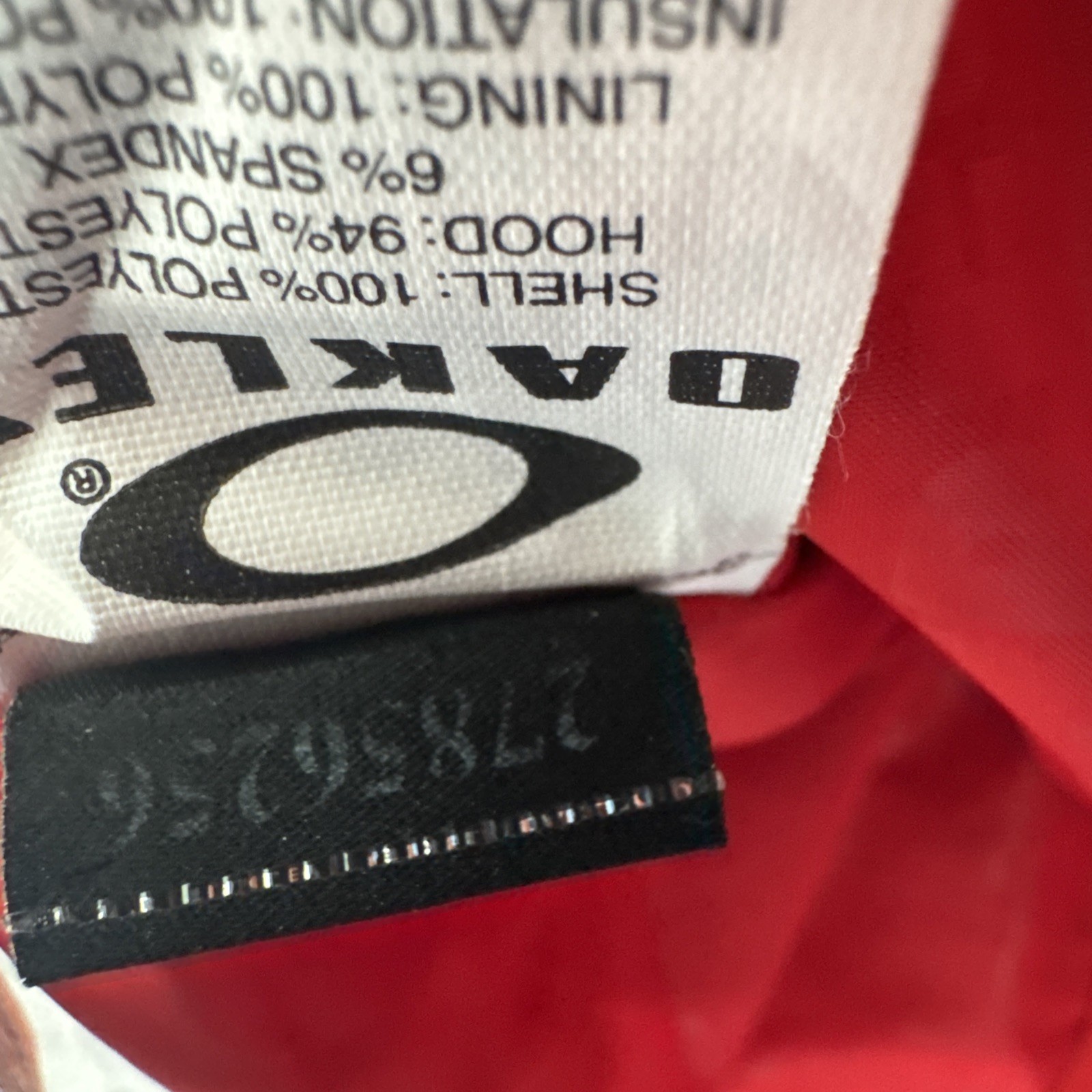 Oakley Polyester Thick Jacket Snow Jacket Size La… - image 13