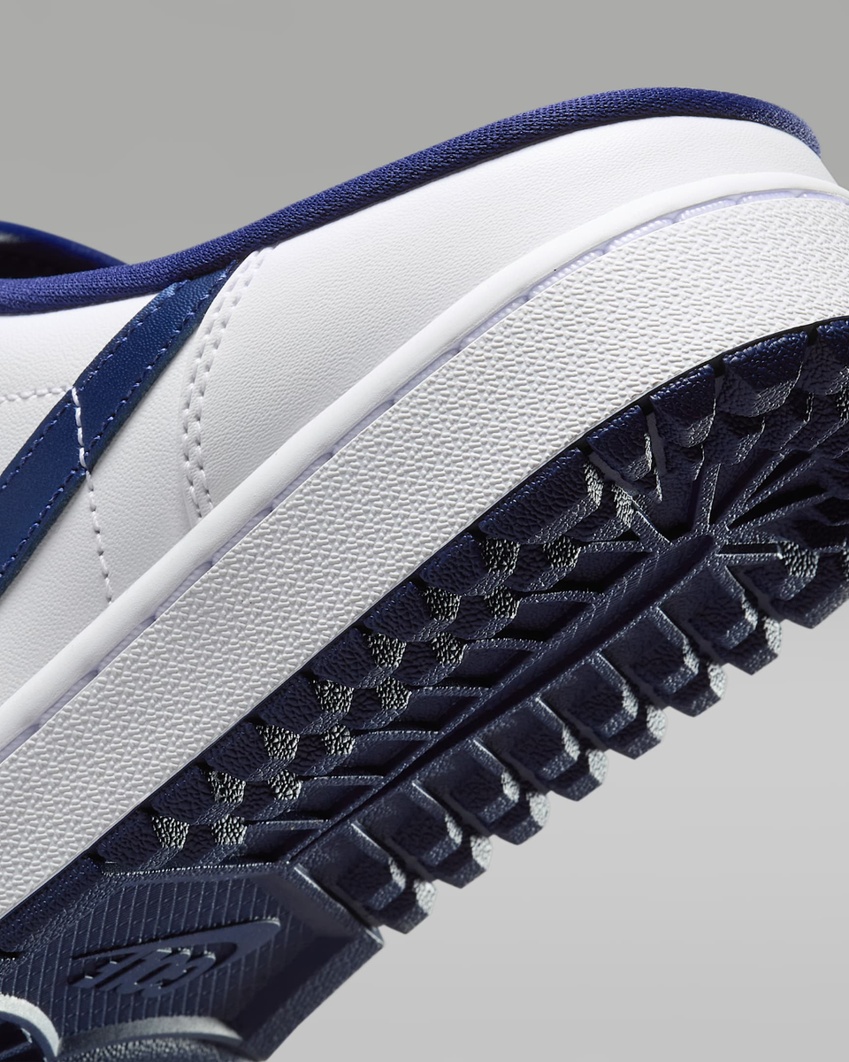 Nike Air Jordan Mule FJ1214-103 White/Midnight Navy Golf Men's