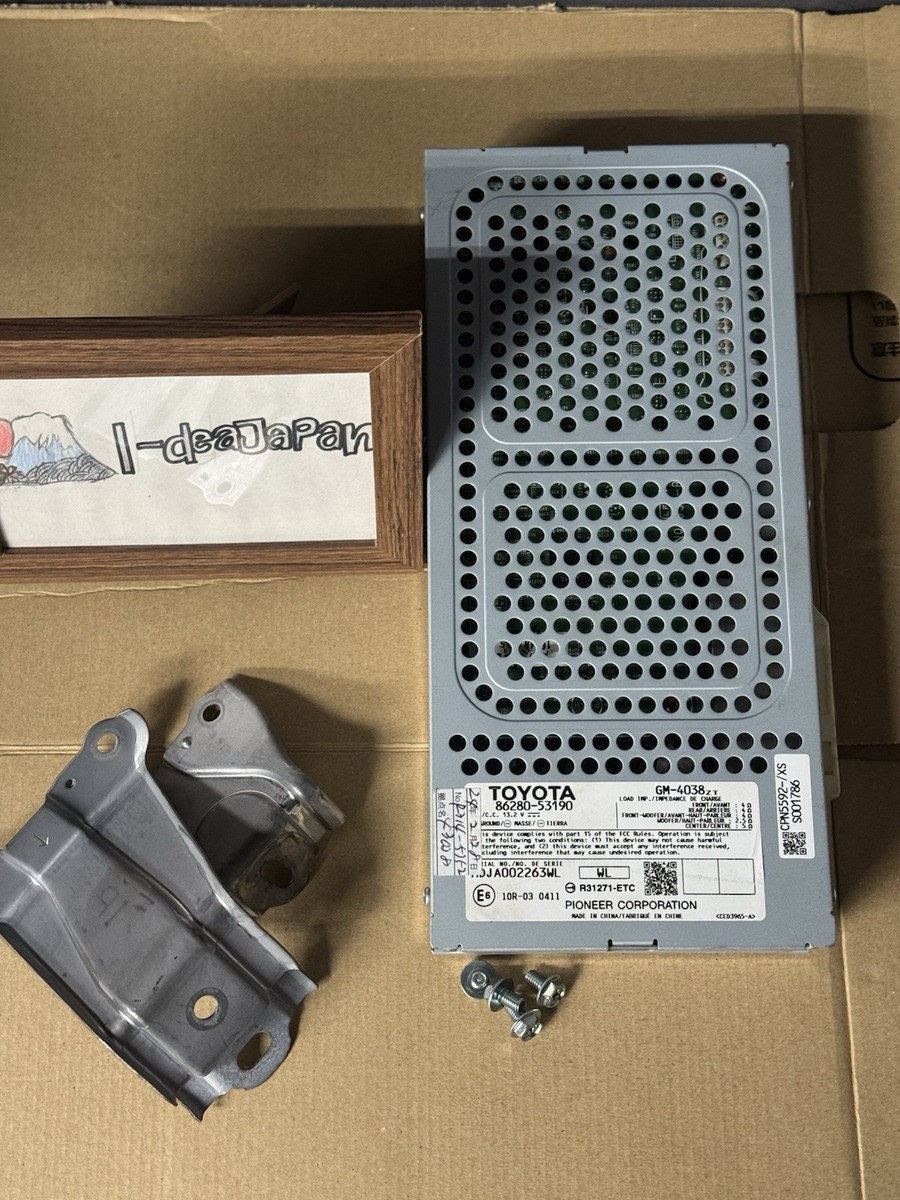 Lexus IS GS OEM Pioneer Amplifier 86280-53190 GM-4038 Tested Same