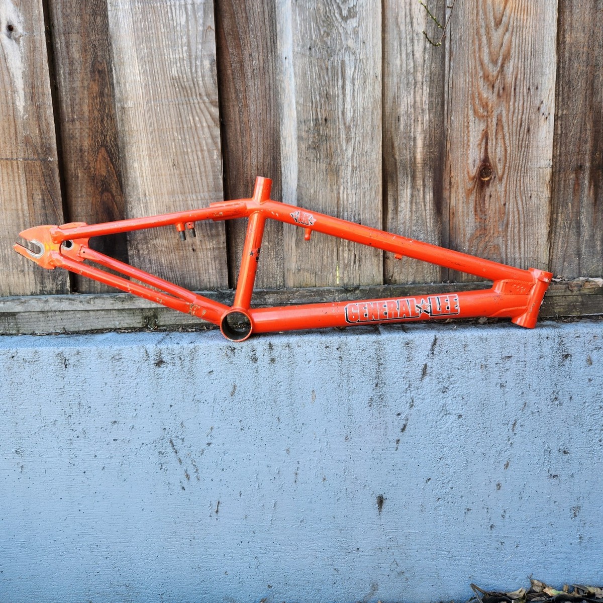 Midschool Bmx DK General Lee Frame 20in TT Orange 06? | eBay