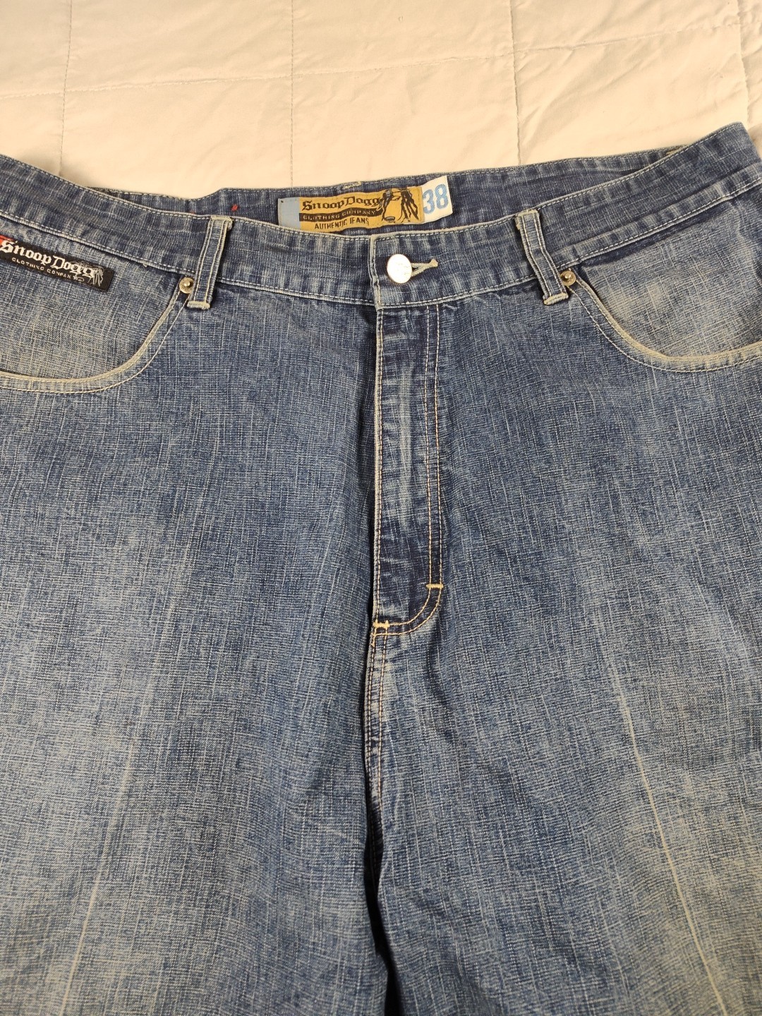 Vintage Snoop Dogg Clothing Shorts Mens 38 Jeans Baggy Skater Streetwear 90s Y2K image 7