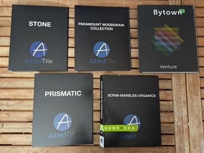 Allied Tile LVT Flooring Sample Catalog Lot 5 Stone Prismatic Bytown - PA10