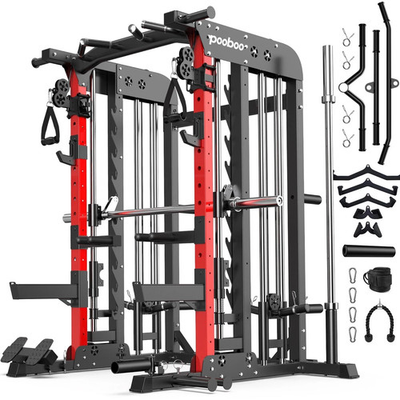 #ad #ad Full Body Home Gym Exercise Equipment Weight Workout Station Home Smith Machine $450.00