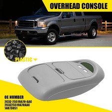 Oe 2c3z-25519a70-aac Gray Overhead Console For 2002-2004 Ford Super Duty F250