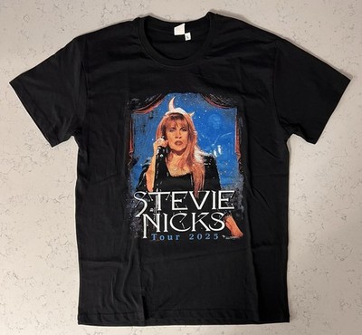 2023 Stevie Nicks Concert Solo Tour Shirt Fleetwood Mac Belladonna Large Black