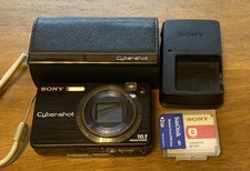 Sony Cyber-shot DSC-W170 10.1MP Digital Compact Camera 5x Zoom - USED Read