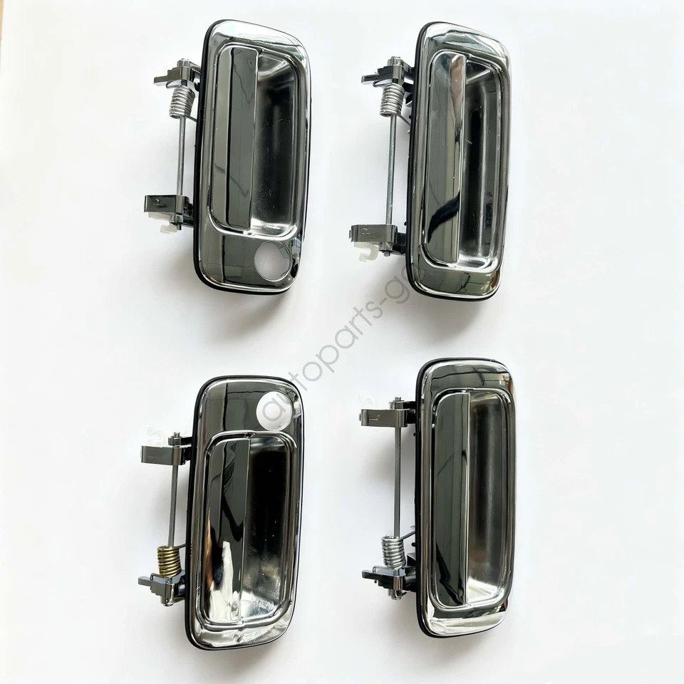 4PCS Front & Rear Set Door Handles For Toyota Land Cruiser 80 Series Lexus LX450 Foto 2 de 4