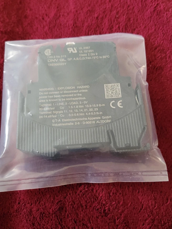 ETA ESX10-TB-101-DC24V-2A ELECTRONIC CIRCUIT PROTECTOR - Image 3 of 4