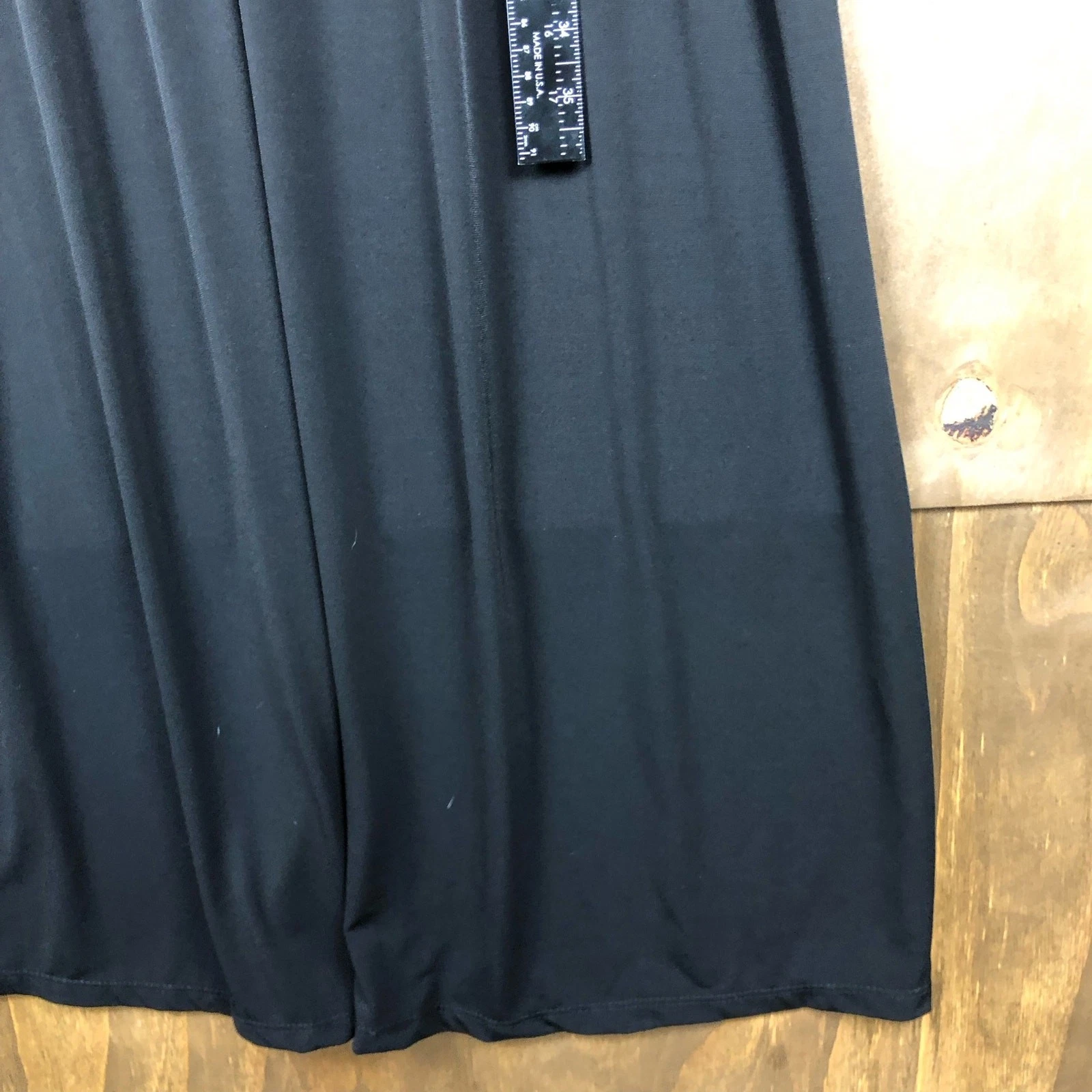 VETEMENTS Abito donna Blair nero Normcore formale cocktail maxi elasticizzato grande