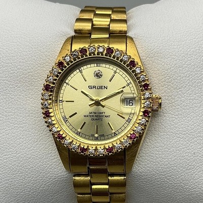 電池交換済 VIGEVANO 腕時計 18K GOLD BEZEL CROWN 電池交換済 VIGEVANO 腕時計 18K GOLD BEZEL CROWN 18K Gold Crown