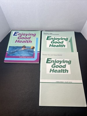 Enjoying Good Health Abeka Grade 5 TextBook First Edition With Student Test/Key