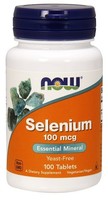 Now Foods, Selen 100 Mcg / 100 Tabletten