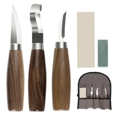 Wood Carving Tools Set - Wood Carving Knife Kit for Beginners, Adults, and Ki...
