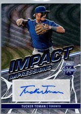 2023 Panini Elite Extra Edition - Impact Impressions Tucker Toman #II-TTM 