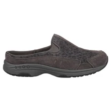 Easy Spirit Traveltime Leopard Mule  Womens Grey Sneakers Casual Shoes TTIME466-