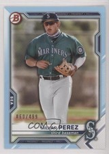 2021 Bowman Draft Sky Blue 60/499 Milkar Perez #BD-117 z6b