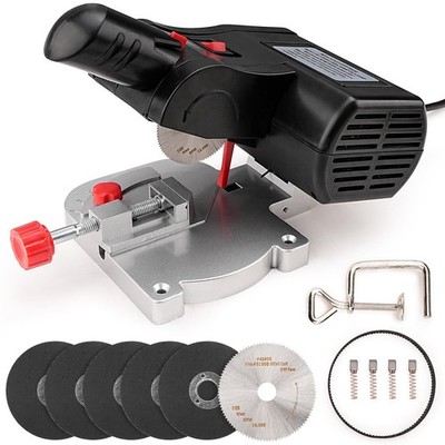Mini Miter Cut-Off Chop Saw for Metal Cutting, Arrow Shafts, Wood Crafts, Hob...