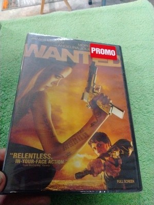 Wanted DVD - Wanted Movie Angelina Jolie James McAvoy NEW SEALED ACTION