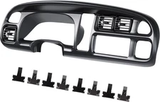 Dashboard Bezel Cover W/Vents Compatible with 1998-2002 Dodge Ram Pickup